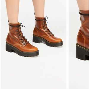 Dr. Martens Leona platform ankle boots